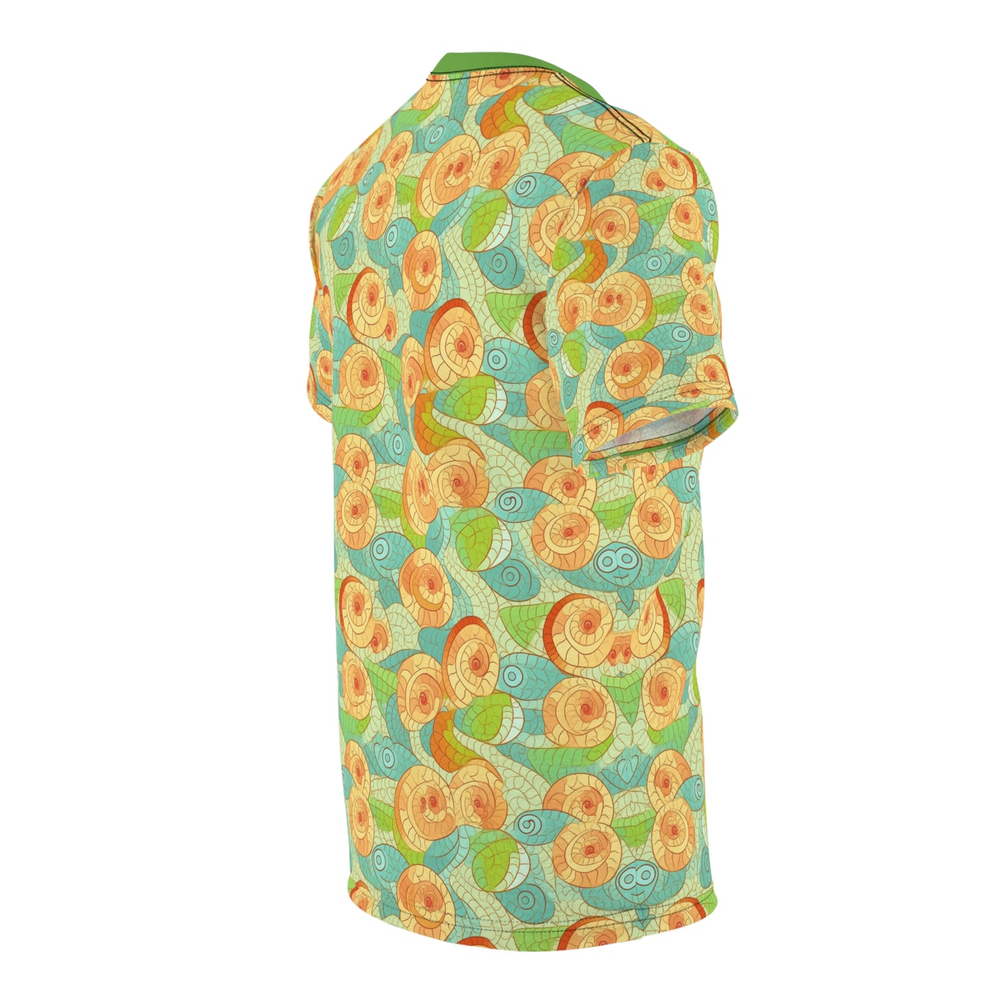 Spiral Snail Symphony All Over Print Shirt