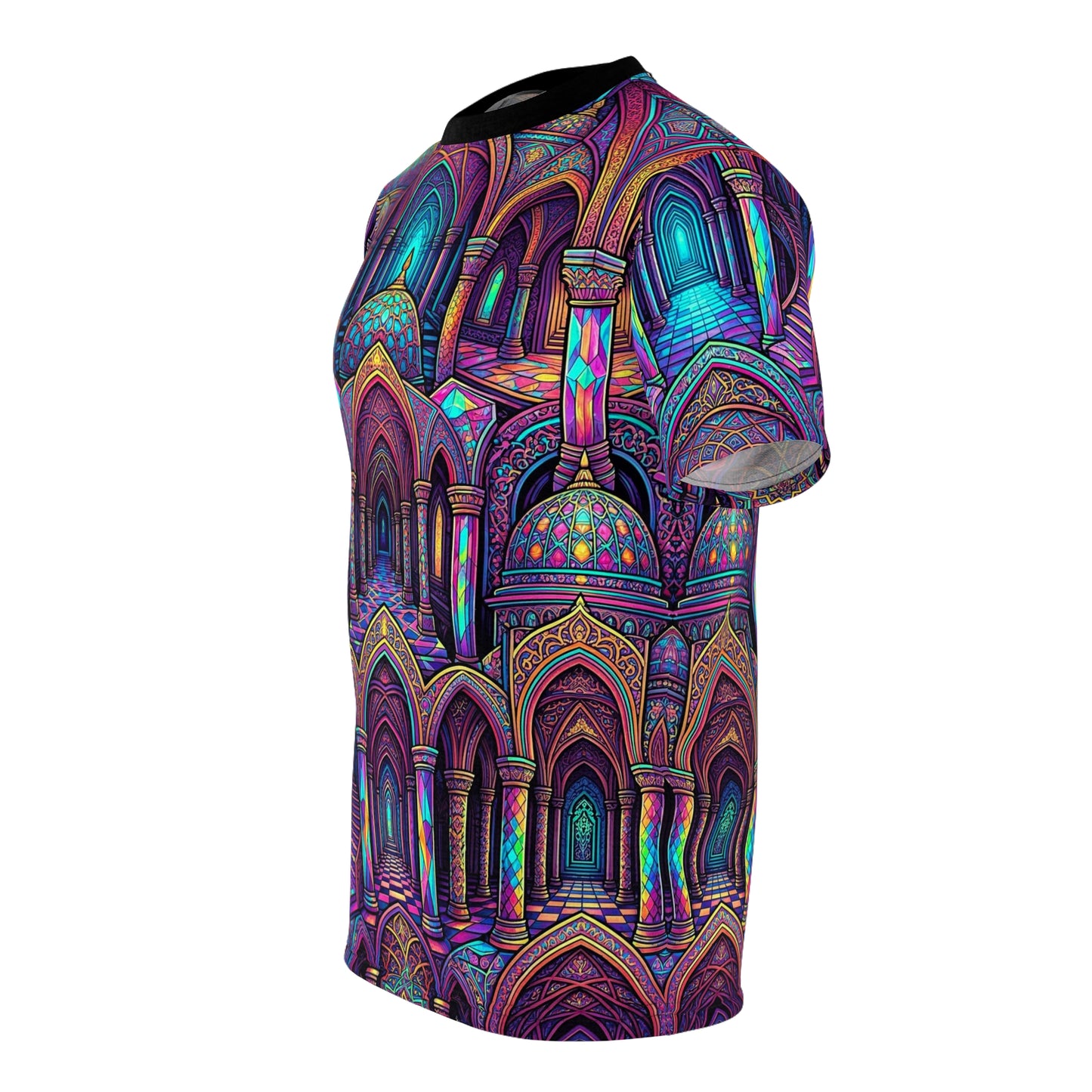 Acid Geometry Palace T-Shirt | All-Over Print Shirt