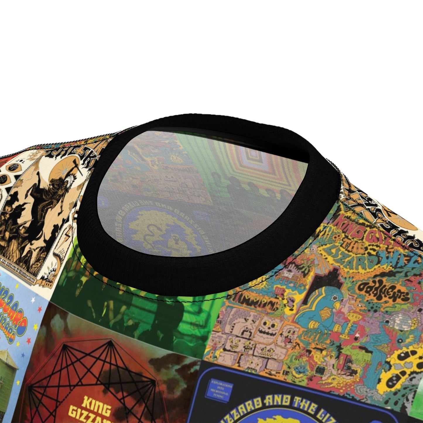 27 Albums – All-Over Print Music Collage Shirt