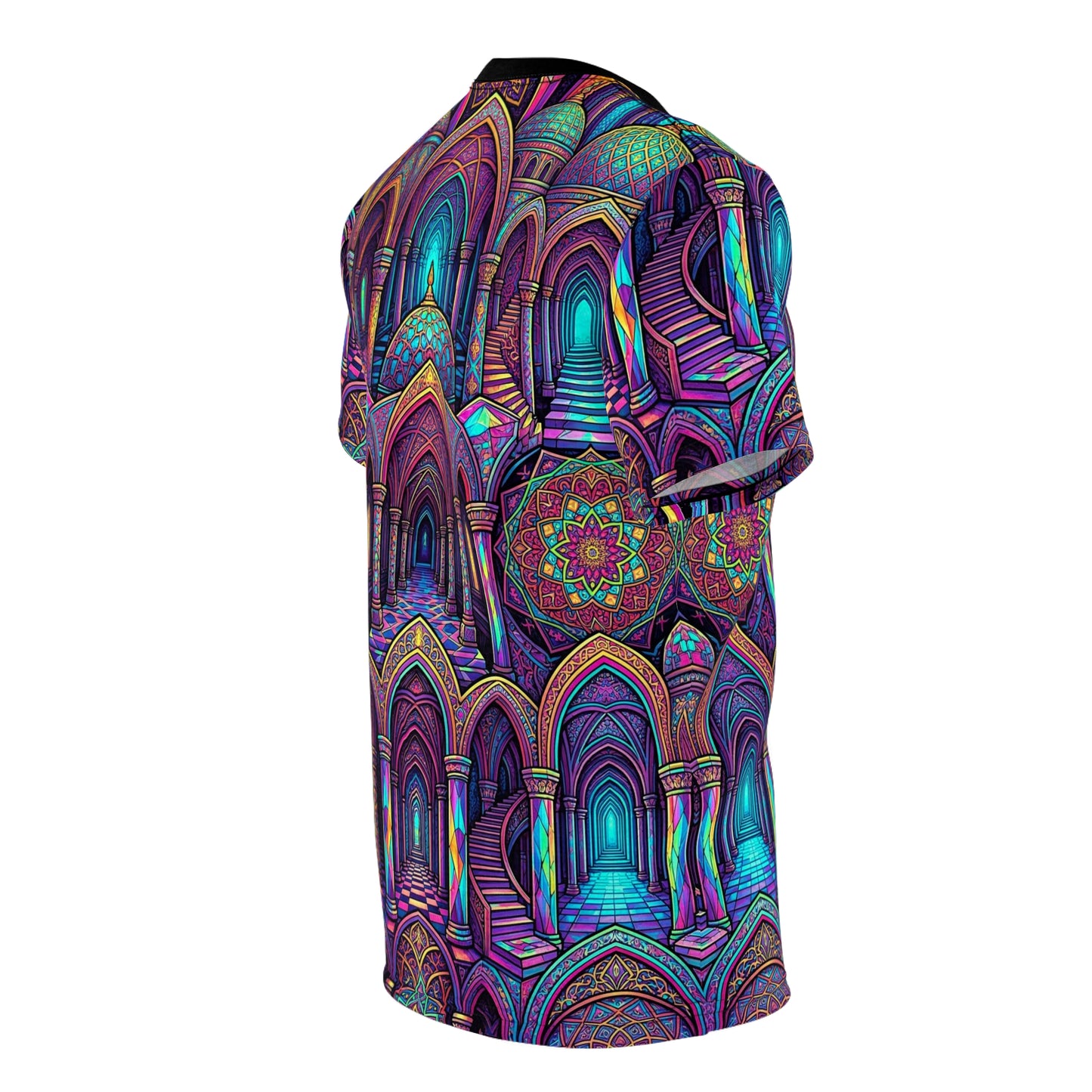 Acid Geometry Palace T-Shirt | All-Over Print Shirt