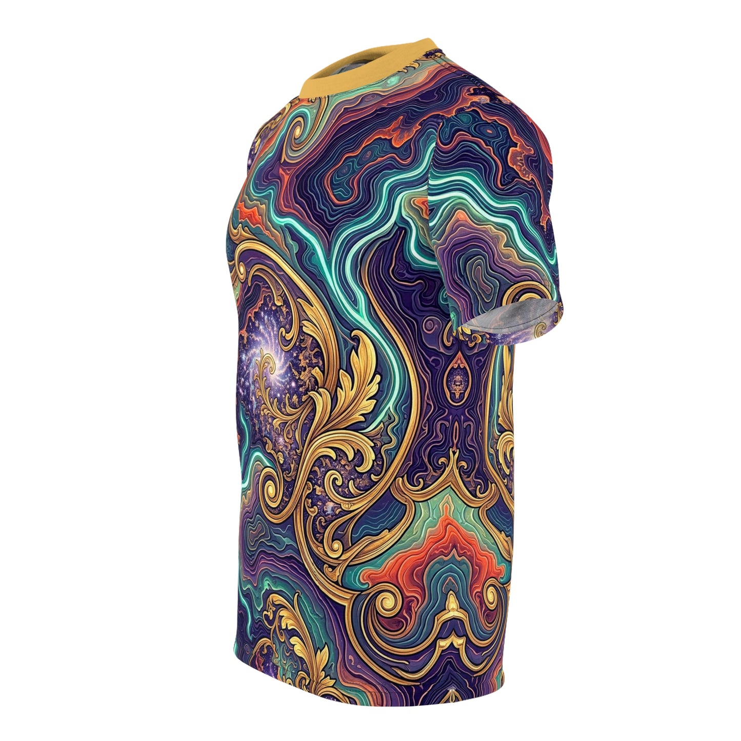 Fractal Elegance All-Over Print Tee