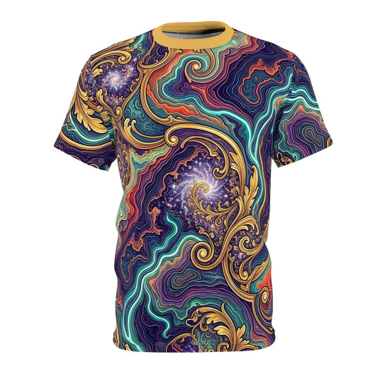Fractal Elegance All-Over Print Tee