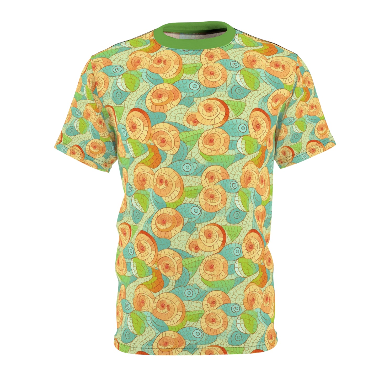Spiral Snail Symphony All Over Print Shirt